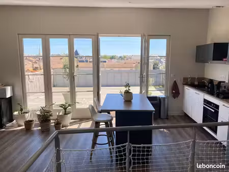 appartement coeur de ville fontenay - 90 m2 avec terrasse de 39m2 vu sur les toits