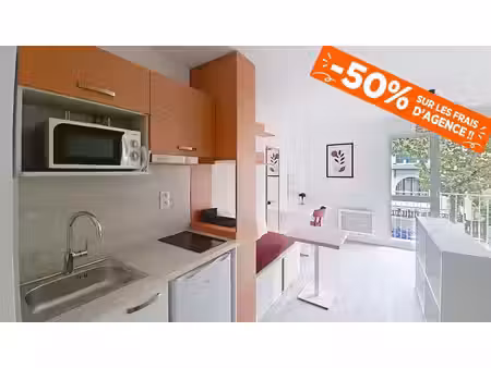 t1 méublé - stüdyz rochefort - résidence étudiante et jeunes actifs avec services