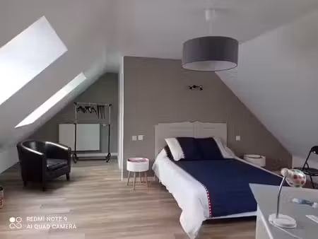 location meublée chambre 1 pièce 20 m² à saint-brieuc (22000)  350 €