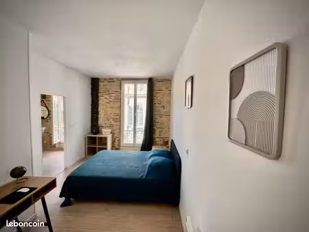 charmant t2 meublé de 40 m² refait à neuf – centre-ville d’agen