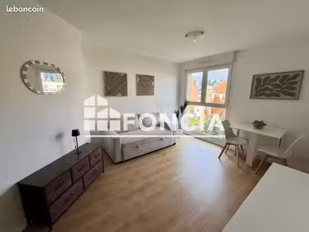 appartement meublé 2 pièces 27.19m² à louer 595 - arras 62000