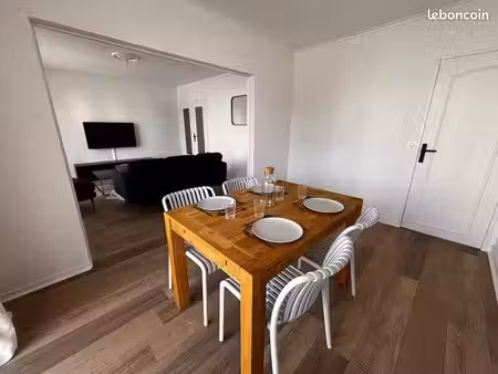 grand appartement totalement meublé 3 chambres