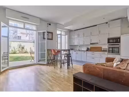 a louer 3p meuble porte saint cloud
