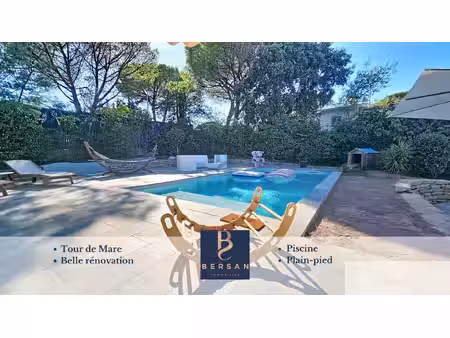 tour de mare villa plain pied piscine - calme absolu & environnement verdoyant
