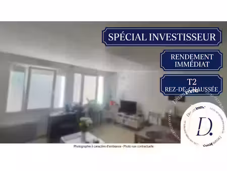 idéal investisseur — t2 de 44 m² vendu loué