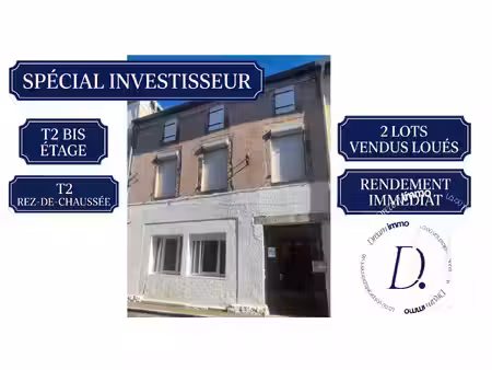 spécial investisseur — ensemble de 2 appartements lumineux (t
