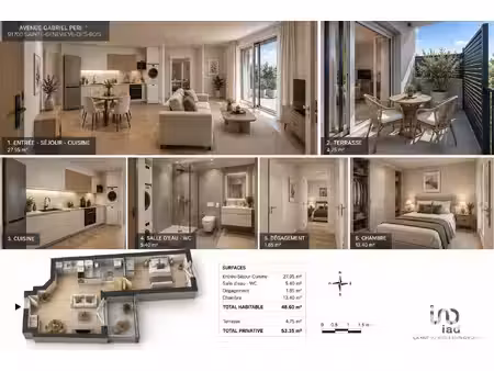 vente appartement 2 pièces