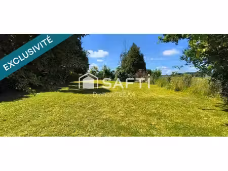 terrain à bâtir clos plus de 1000 m²