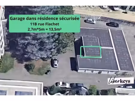 garage 13 5m² | rue flachet | villeurbanne