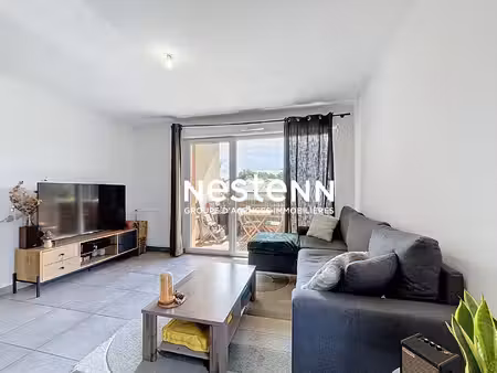 a vendre - mondonville - appartement t3 avec balcon et parkings extérieurs -