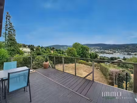 maison mitoyenne - vue lac