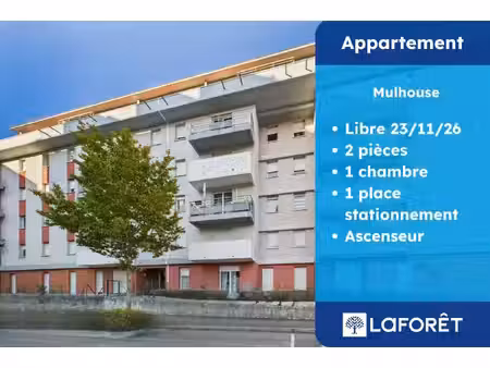 appartement mulhouse 2 pièces 43.41 m²