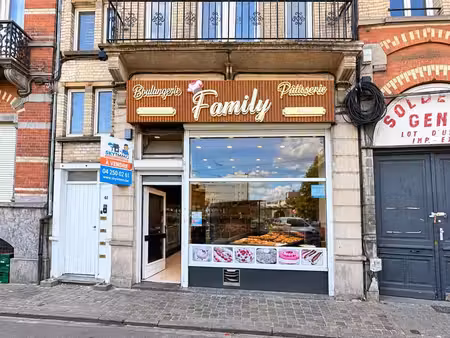 rez-de-chaussée commercial – idéalement situé – ±180 m²