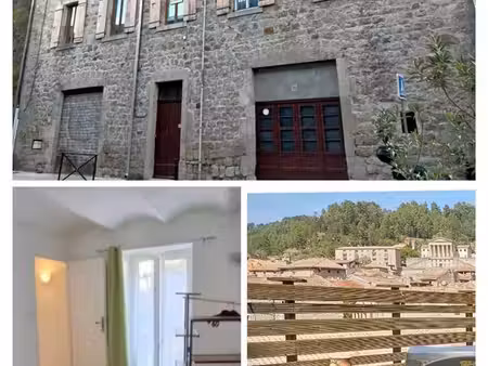 maison ardéchoise avec f2 et f3