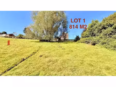 lot 1- centre  vue imprenable verte  permis d'urbanisation o