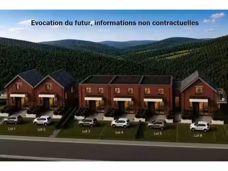 lot 4- centre  vue imprenable verte  permis d'urbanisation o
