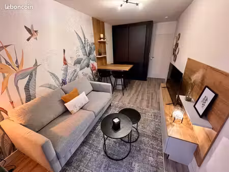 studio entièrement refait à neuf et complètement meublé et équipé à blois en bord de loire