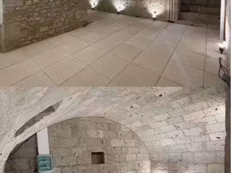 ? rouen centre – cave voûtée 45 m² – 350 /mois