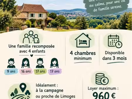 location maison pour famille