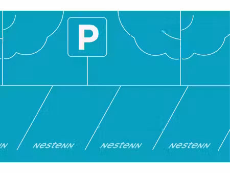 a louer - place parking - proche centre-ville de muret