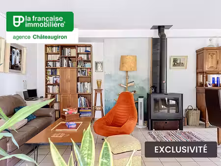 maison - châteaugiron - 5 pièces - beaux volumes - atelier - terrasse et jardin