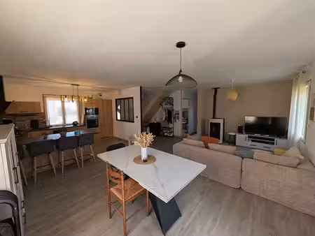 pavillon 102 m² - double salon-séjour - 4 chambres - la loupe (28240)