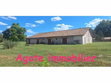 maison en pierre 121 m² – 5 pièces – chai & étable – terrain 3 780 m²