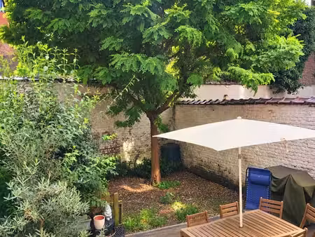 appartement 4 ch. avec jardin à schaerbeek