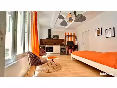 studio meublé refait à neuf à louer