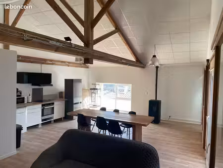 loft 2 chambres 2 salle de bain et patio