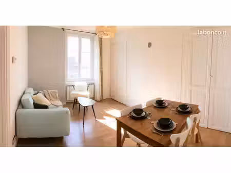 f2 meublé 44 m² – ville basse – proche seine – 660 cc