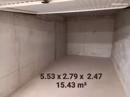 location d'un garage