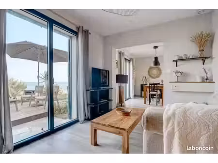maison avec jardin t2 bord de mer