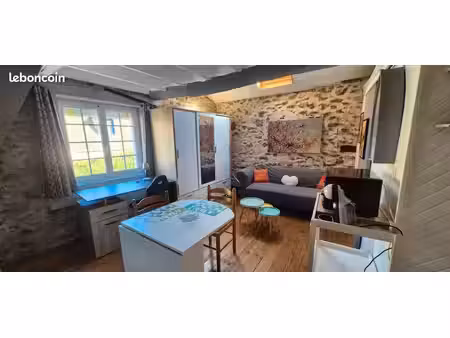 charmant studio meublé avec chambre en mezzanine – 26 m² + mezzanine 11 m² – tout compris
