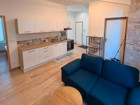 t2 neuf meublé 45 m² en hypercentre avec jardin privatif 100 m² – calme et lumineux