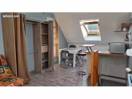 studio meublé refait à neuf – 18 m² carrez / 28 m² au sol