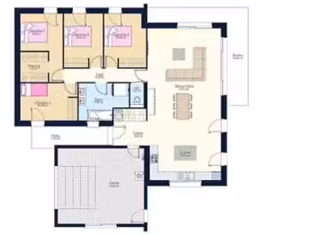 vente maison à sainte-hermine (85210) : à vendre / 120m² sainte-hermine