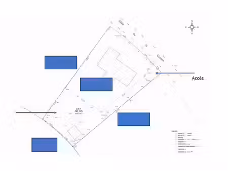 vente terrain à bâtir 600 m²