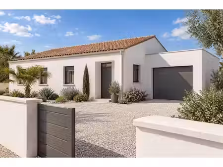 terrain avec maison neuf à vendre