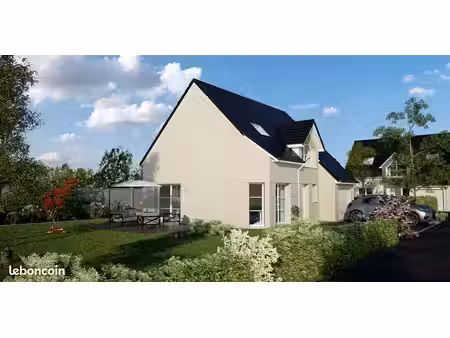 maison 100 m² houppeville