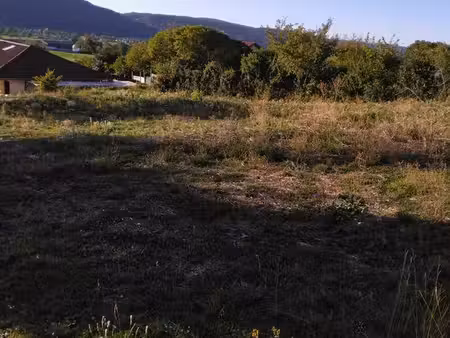 vente d'un terrain à bâtir