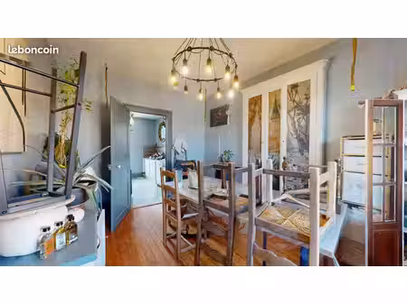 f3 meublé de 57 m² avec cave  terrasse et jardinet