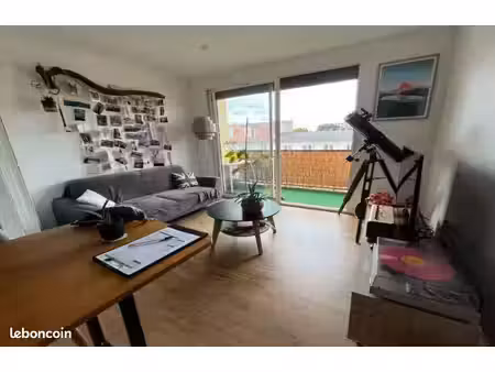 t4 meublé 63 m² – vue pyrénées – garage + parking privés – tarbes centre