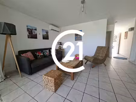 le diamant - appartement t2 meuble - 41.21 m² - apercu mer