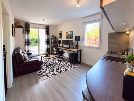 vente appartement 2 pièces  41.09m²  nantes