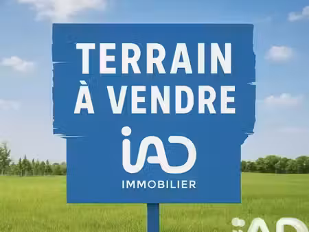 vente terrain à bâtir 787 m²