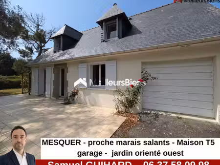 mesquer - maison 4 chambres sur 1500m² de terrain