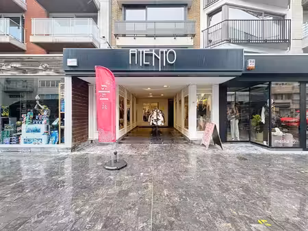uitstekend gelegen handelspand te koop in het hart van koksijde-bad