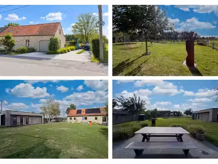 unieke  landelijke eigendom + zonnige tuin (ca. 2300m²)