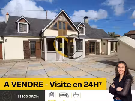 maison 140 m² avec piscine à gron